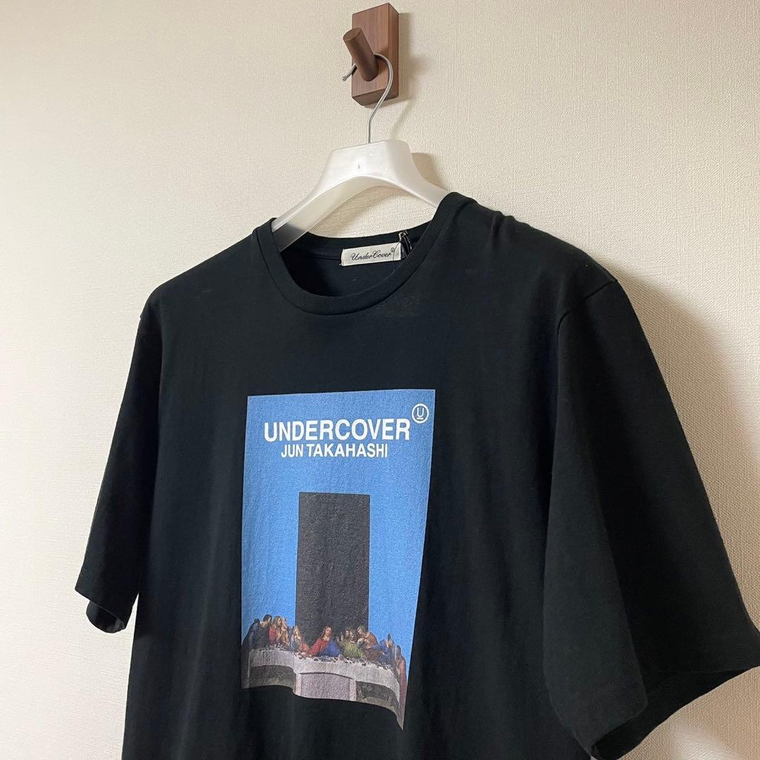 タグ付き UNDERCOVER 最後の晩餐 Tシャツ プリント ブラック 黒