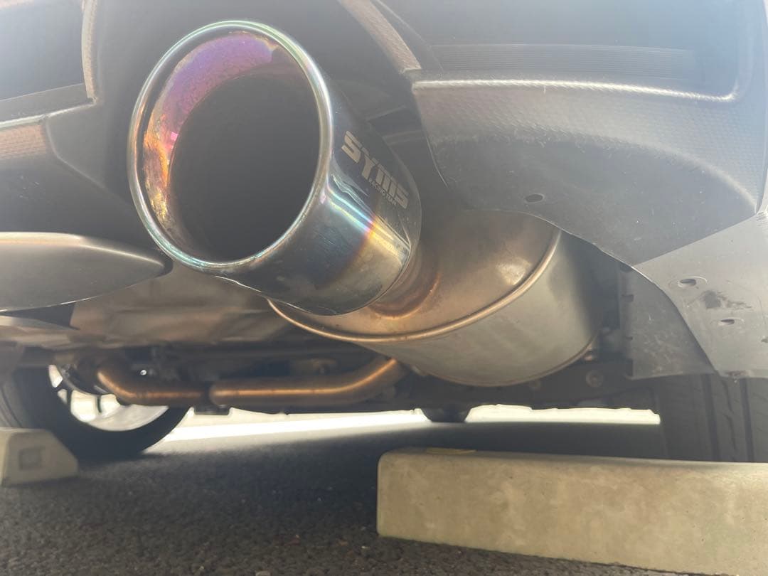 レヴォーグ　VMG用SIMS製エキゾーストセット＋expert製フロントパイプ