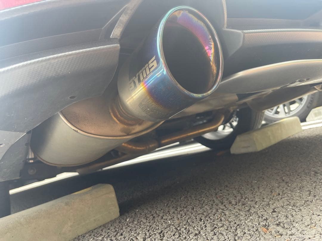 レヴォーグ　VMG用SIMS製エキゾーストセット＋expert製フロントパイプ