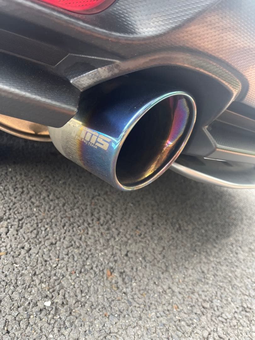 レヴォーグ　VMG用SIMS製エキゾーストセット＋expert製フロントパイプ