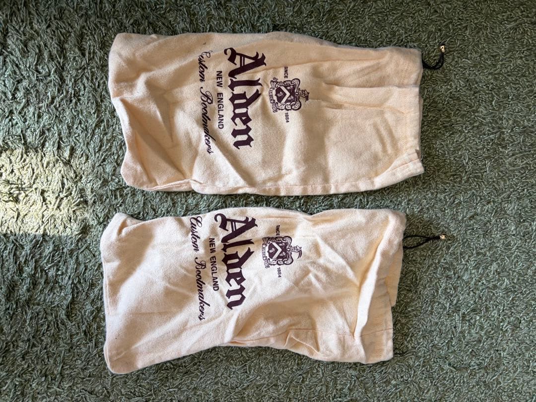 美品　Alden コードバン Uチップ　バーガンディー