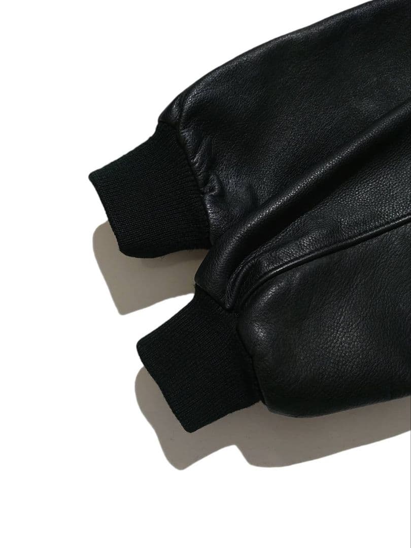 希少 【 オールブラック 】 80年代 当時物 ヴァンヂャケット スタジャン