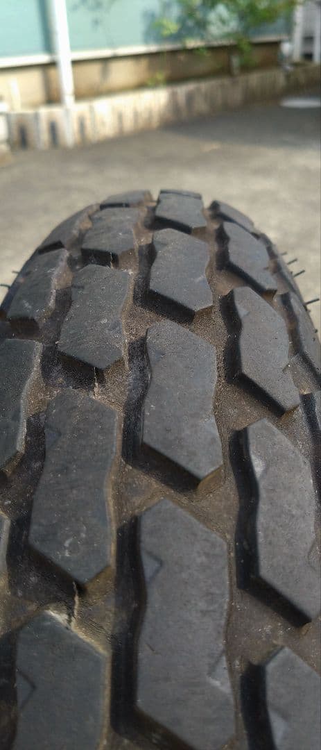 ★エイプ50純正中古ホイール 120/80-12タイヤ付★