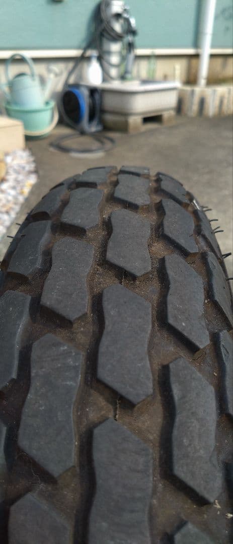 ★エイプ50純正中古ホイール 120/80-12タイヤ付★