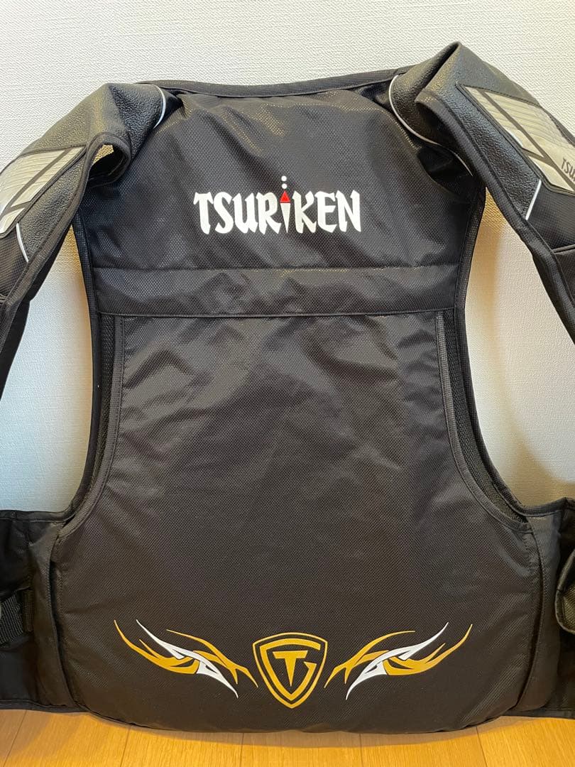TSURIKEN 釣研 フローティングベスト TV251 4点セット