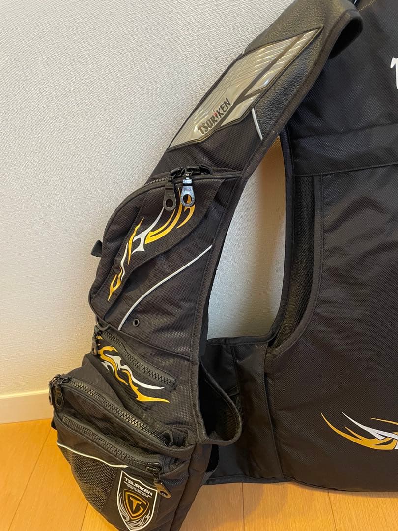 TSURIKEN 釣研 フローティングベスト TV251 4点セット