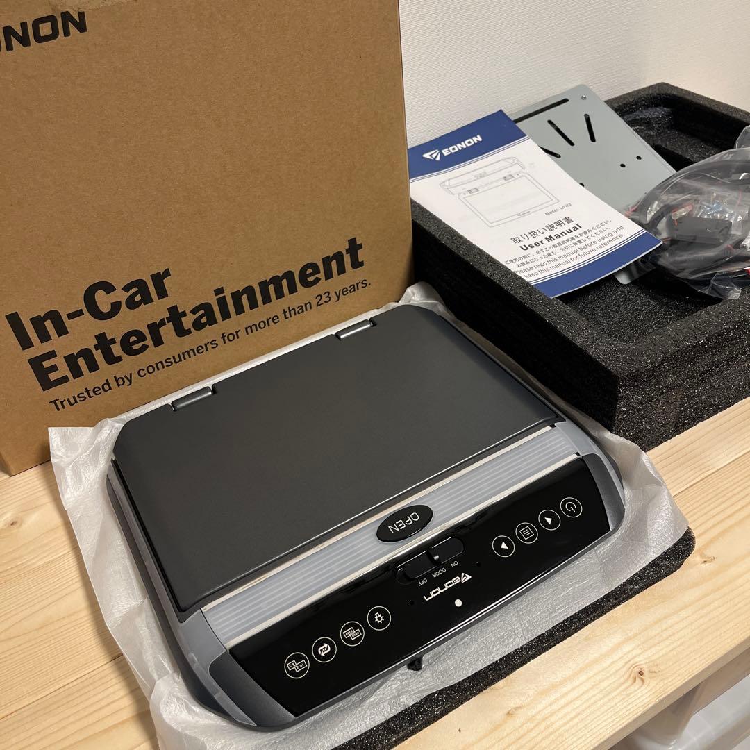 【新品未使用フリップダウンモニター】EONON(L0122) 10.1インチ