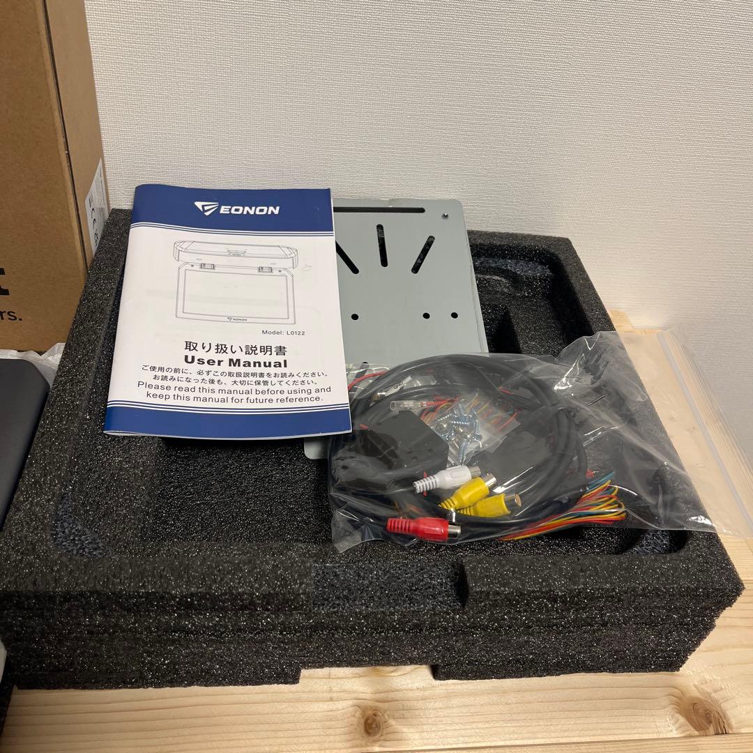 【新品未使用フリップダウンモニター】EONON(L0122) 10.1インチ