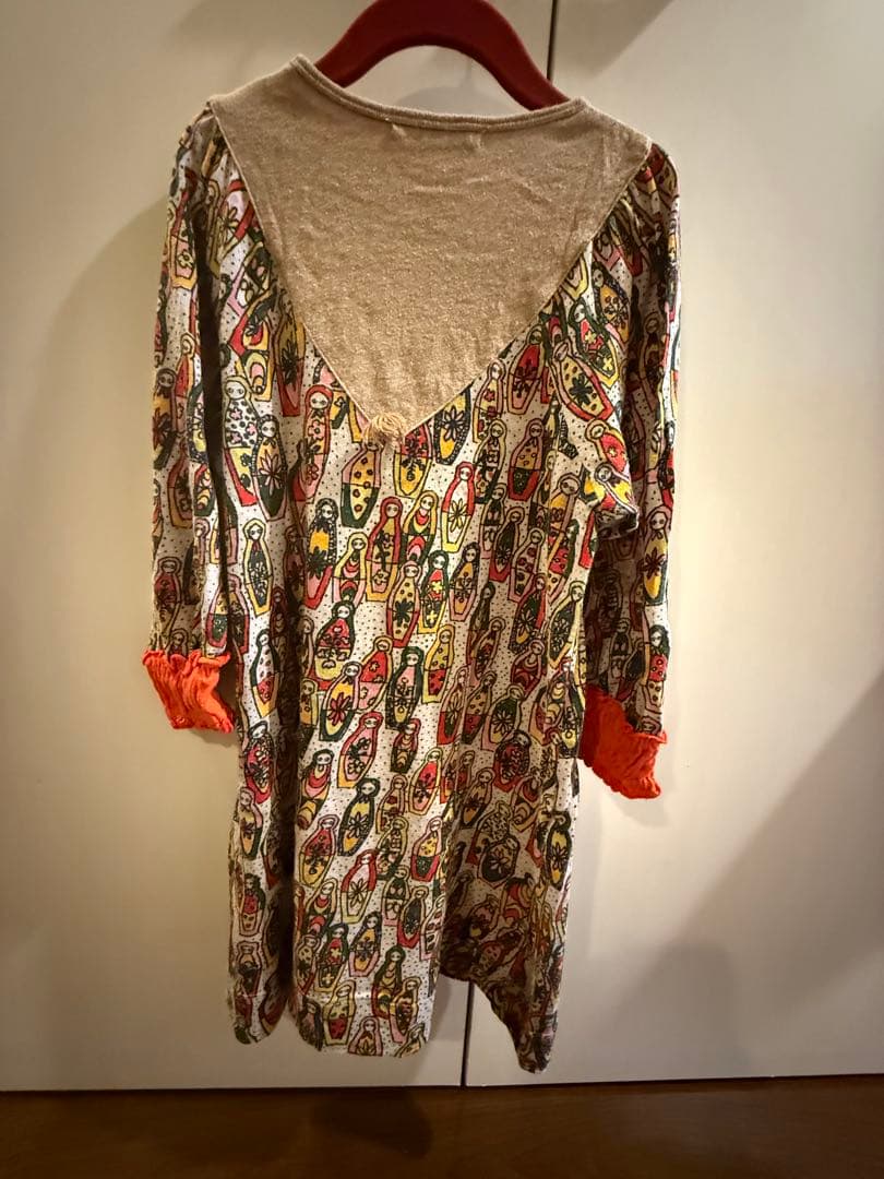 ミナペルホネン　マトリョーシカワンピース