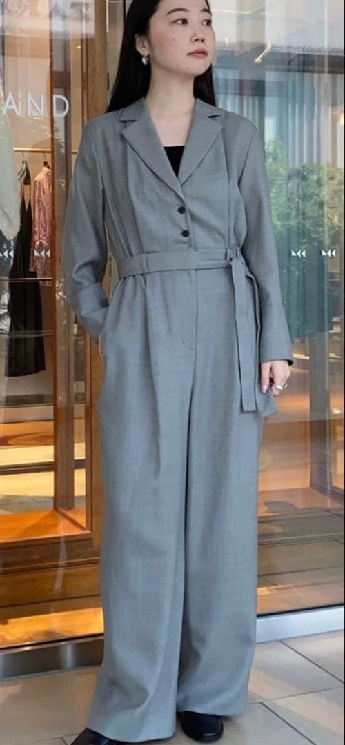 ライトカルゼ　テーラードオールインワンballsey