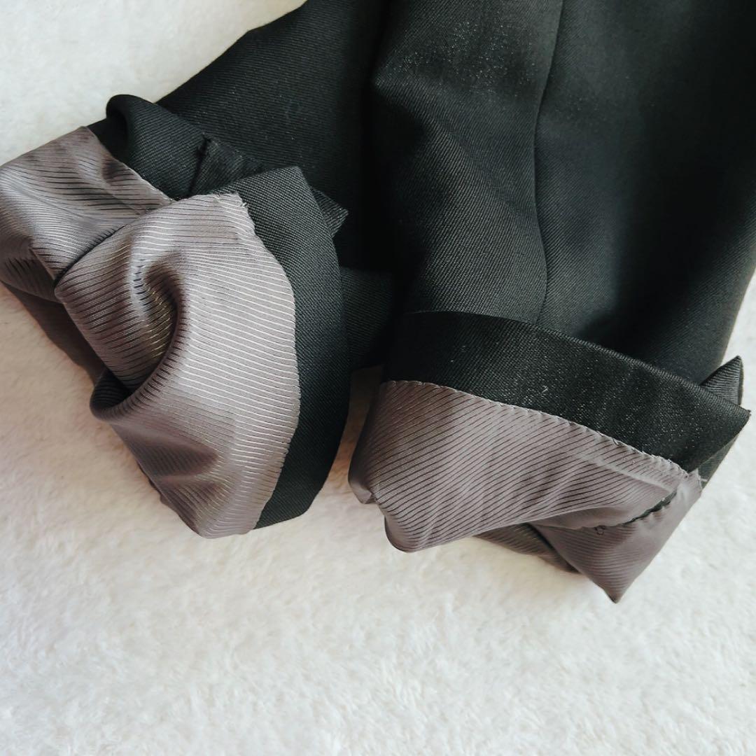 美品　トルネードマート　セットアップ　パンツ　スーツ　黒　ブラック　箔　ラメ