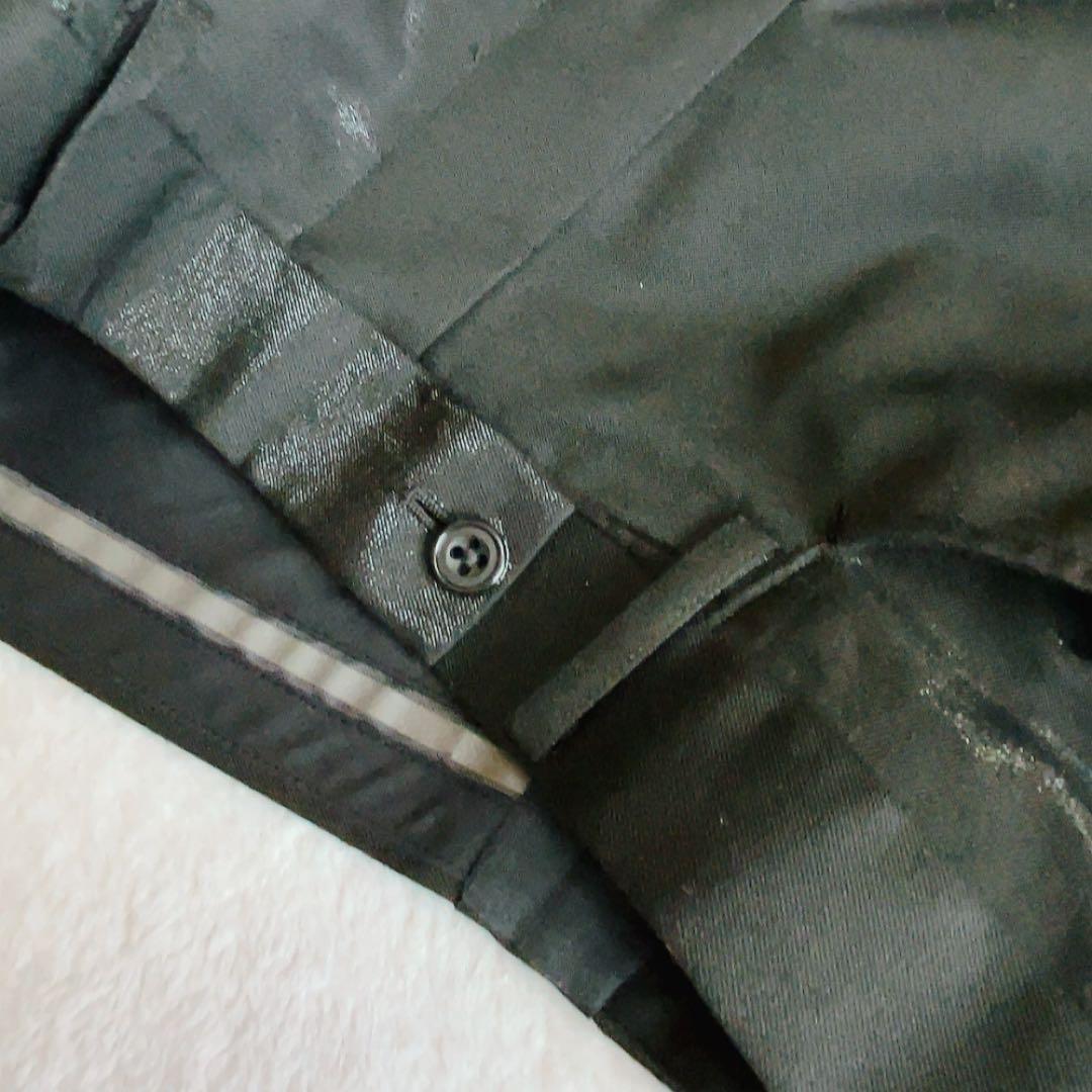 美品　トルネードマート　セットアップ　パンツ　スーツ　黒　ブラック　箔　ラメ