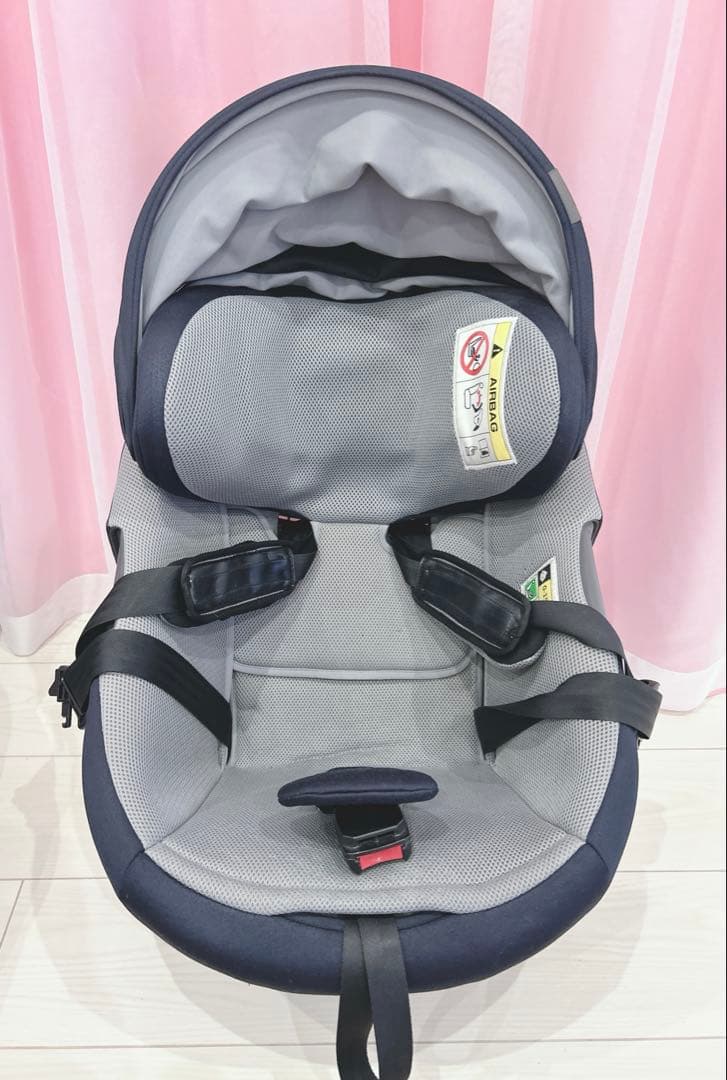 極美品 コンビ THE S Air ISOFIX エッグショック ZB-690