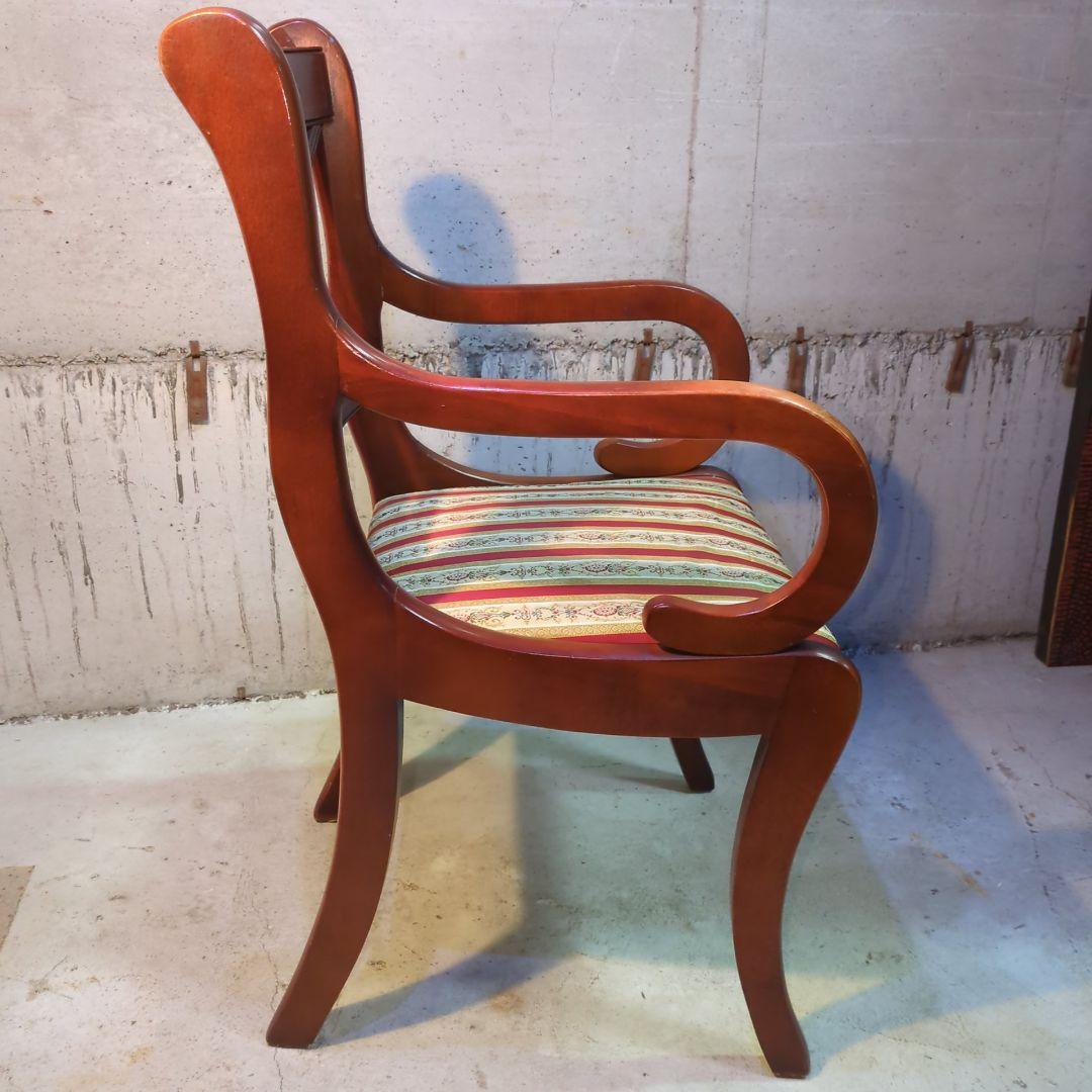 イギリス ヴィンテージ家具 ダイニングチェア アームチェア 椅子④