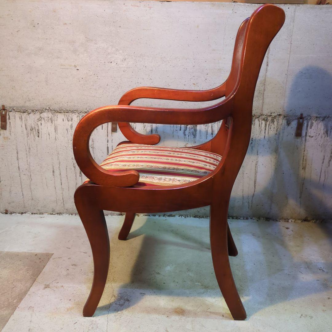 イギリス ヴィンテージ家具 ダイニングチェア アームチェア 椅子④