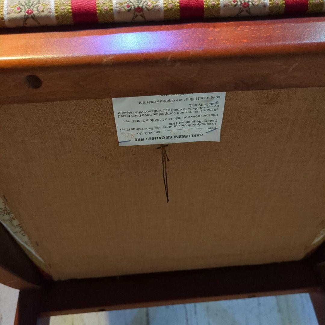 イギリス ヴィンテージ家具 ダイニングチェア アームチェア 椅子④