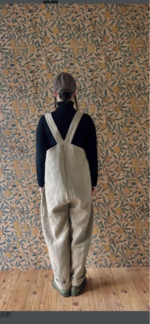 kyng221　ハンドメイド作家　フィッシャーマンサロペット