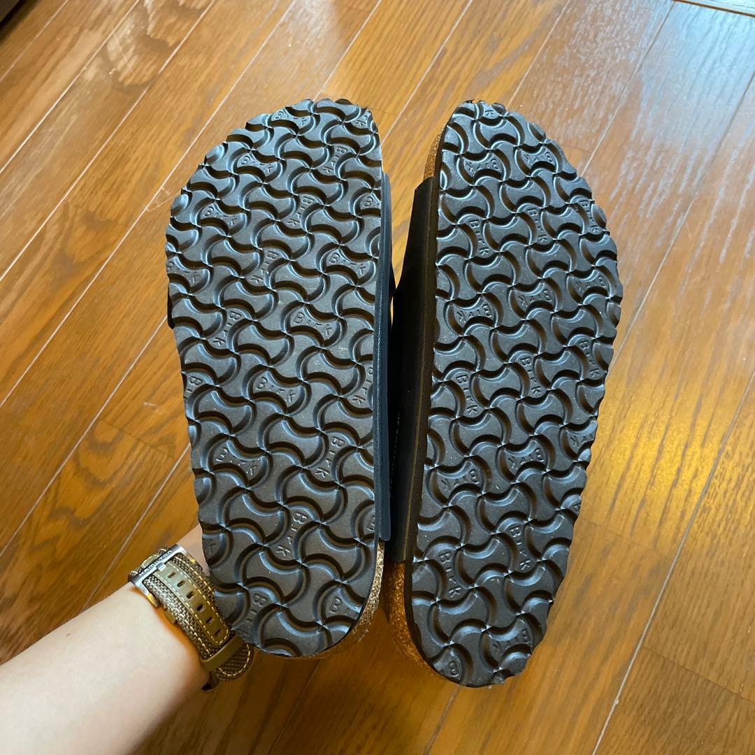 【sawashimaann】ビルケンシュトック　アリゾナ　黒　40 スリム