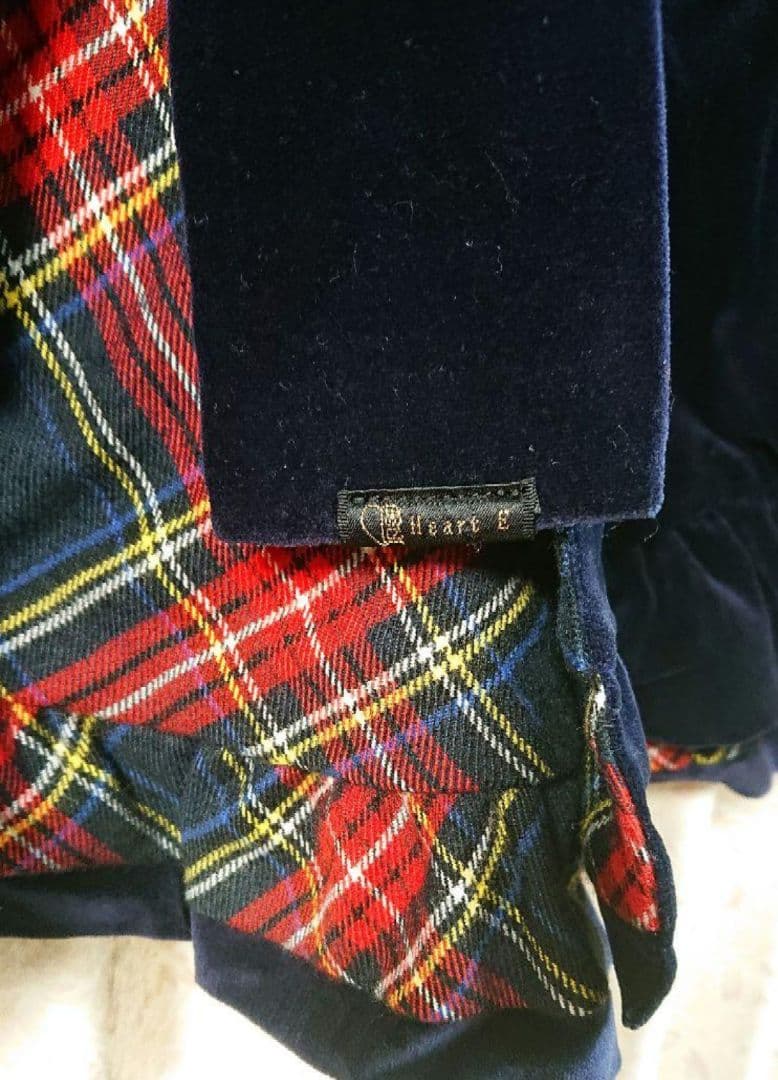 レア Heart E 別珍リバーシブルケープ　アンジェリックプリティ