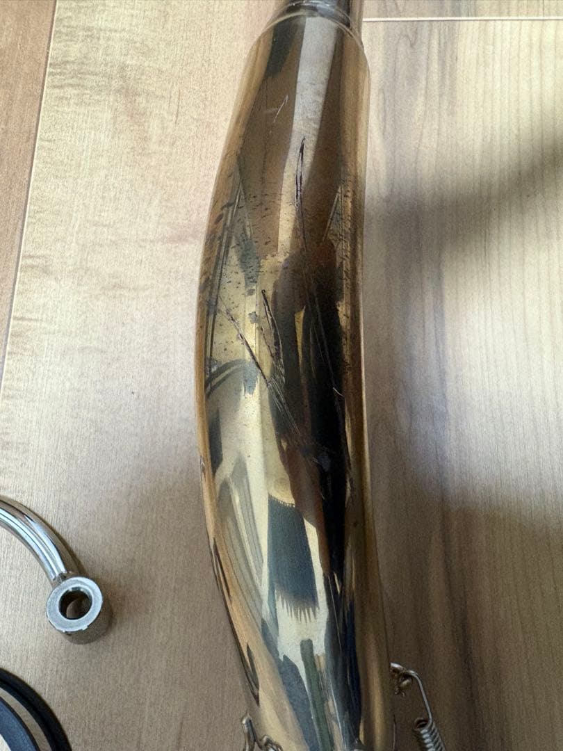 BEAMS モンキー125ステンレス マフラー 取り付け金具付き