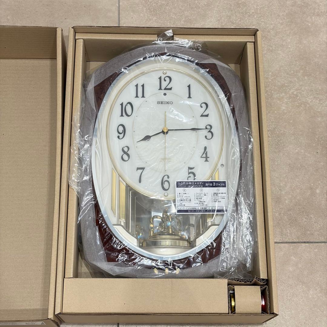 SEIKO セイコークロック 音楽機能付き AM239H