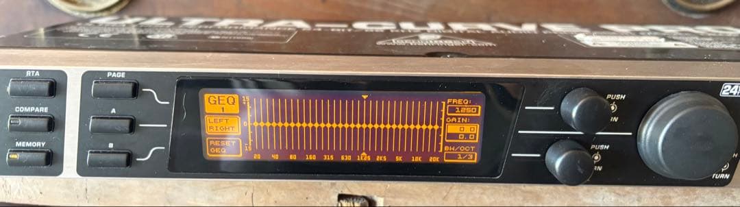 BEHRINGER ULTRA-CURVE PRO DEQ2496（ジャンク）