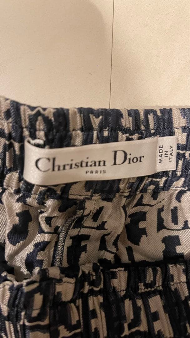 Christian Dior プリント柄 カジュアルパンツ