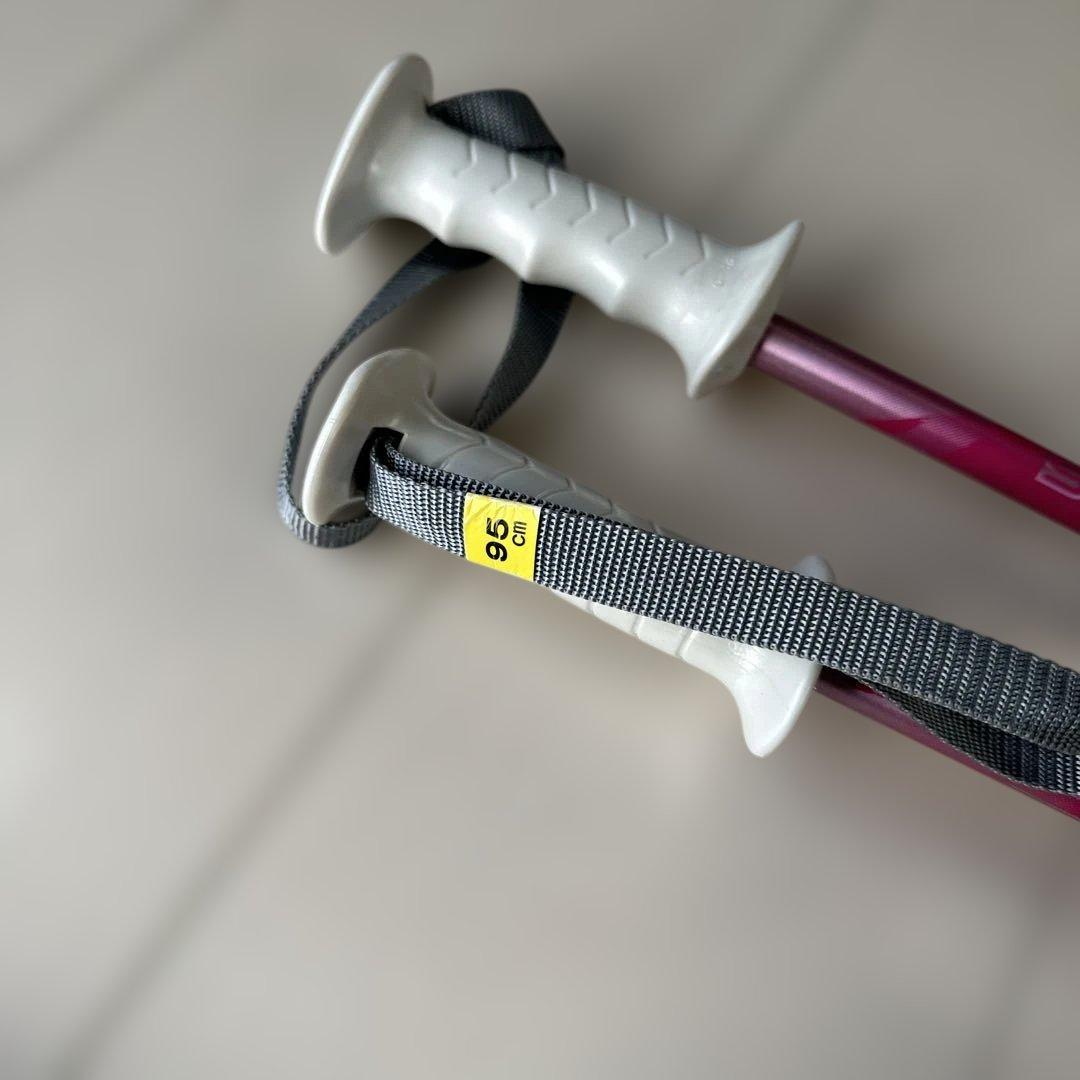 Salomon Lux スキーセット ピンク/青　130cm