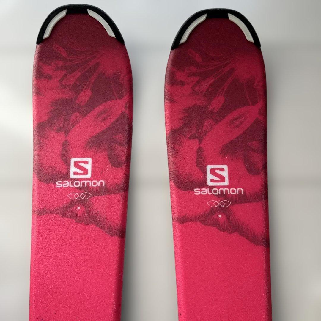 Salomon Lux スキーセット ピンク/青　130cm