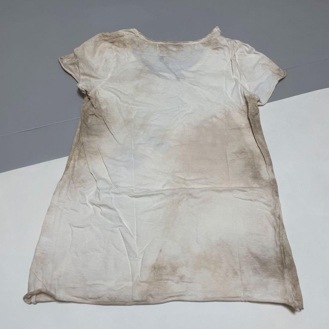 goa ナチュラルヴィンテージ　Tシャツ　半袖フェザー柄