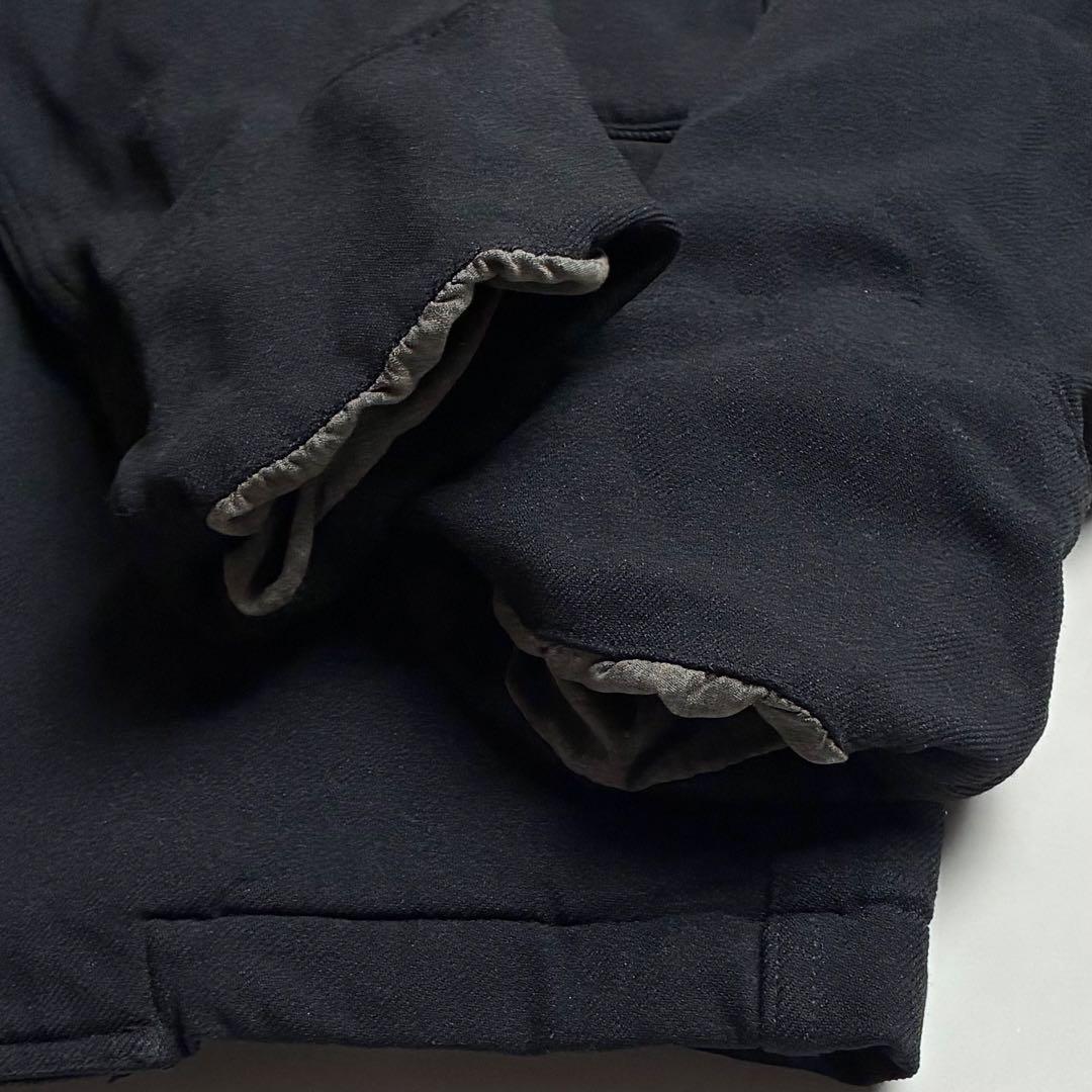 2005SS【美品】コムデギャルソンオムプリュス/ポリ縮絨1Bブラックジャケット