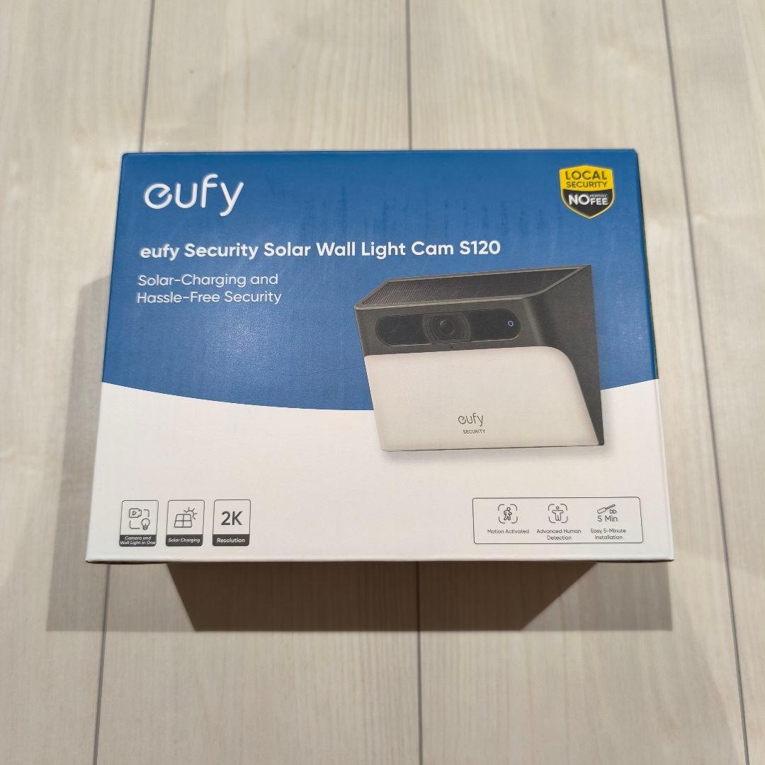 【新品】Anker Eufy Solar Wall Light Cam S120