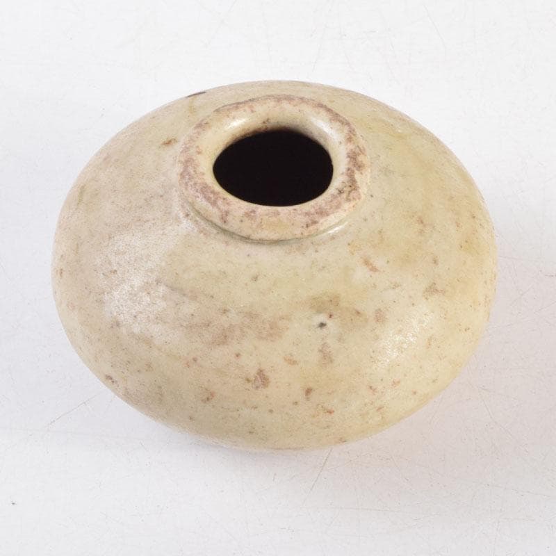 クサノミ 朝鮮美術　李朝　高麗青磁　小壷　油壷　C　9228