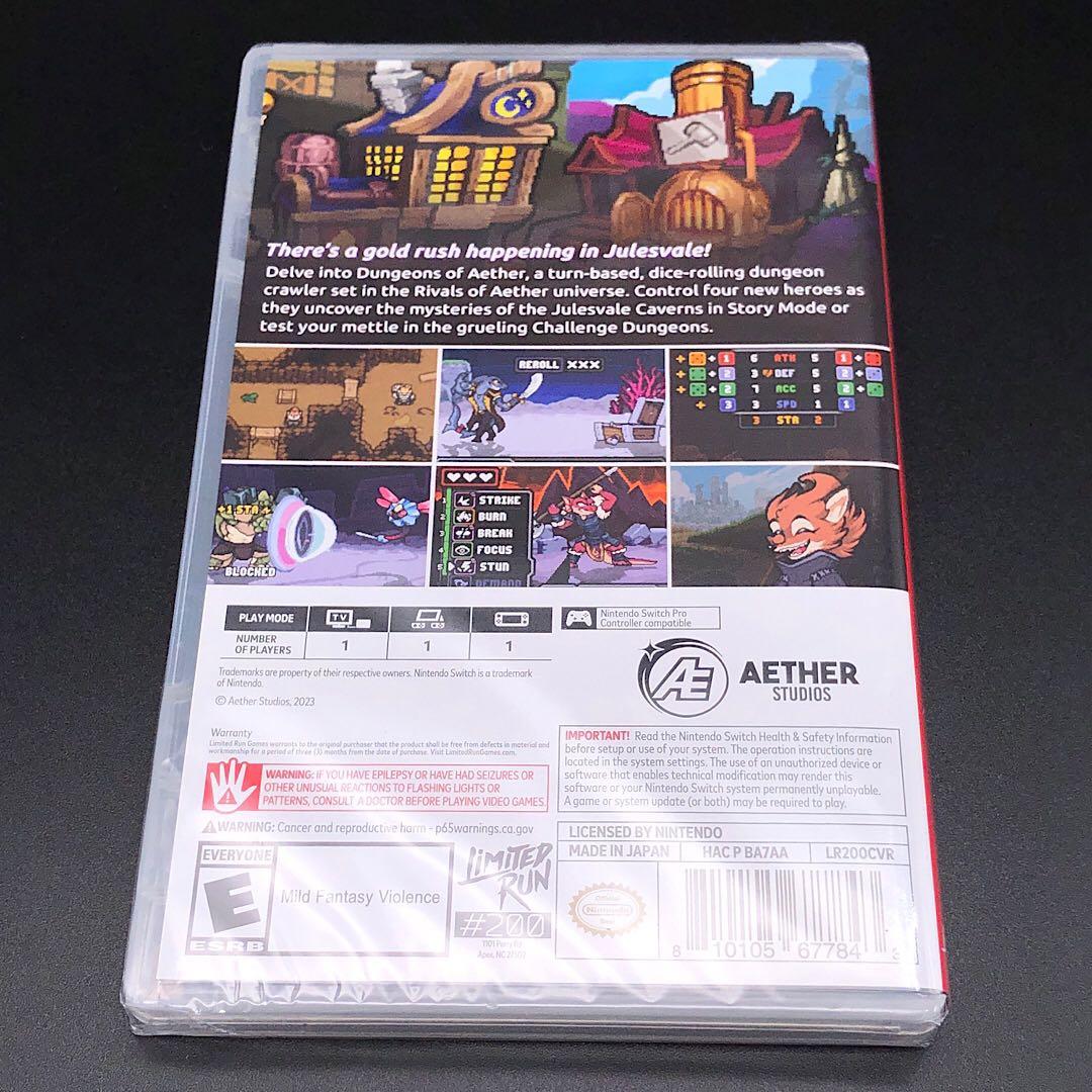 Dungeons of Aether ダンジョンズ・オブ・エーテル switch