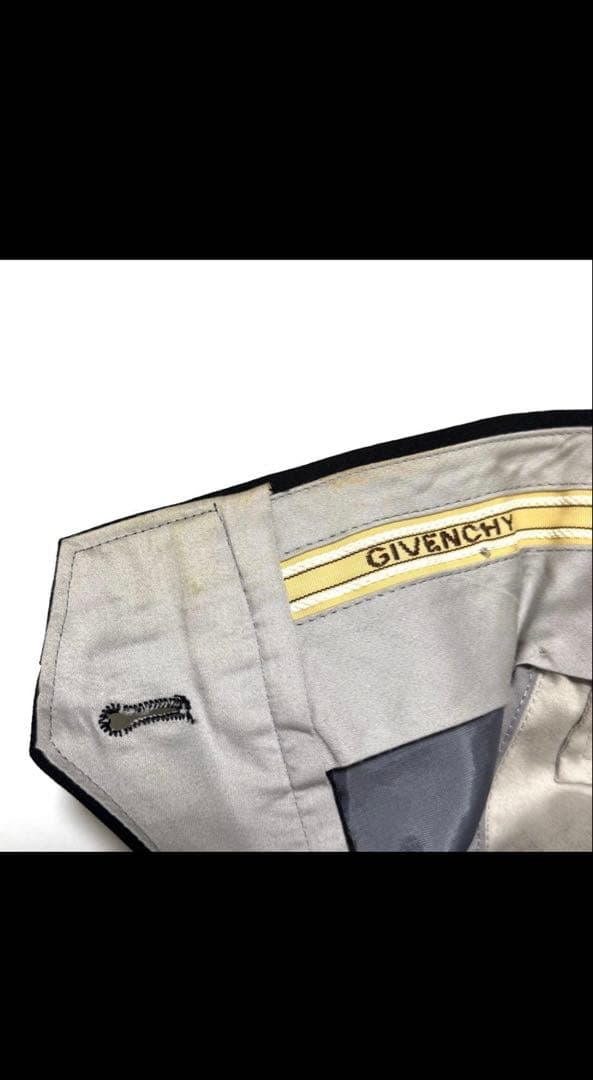 メ*0様 90s GIVENCHY ウールモヘヤ スラックス ジバンシー