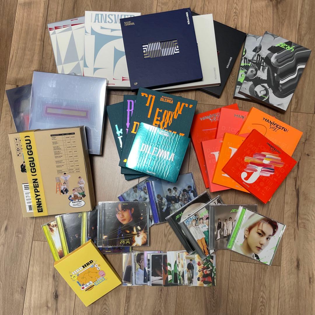 ENHYPEN アルバム まとめ売り うちわ トレカ ジョンウォン