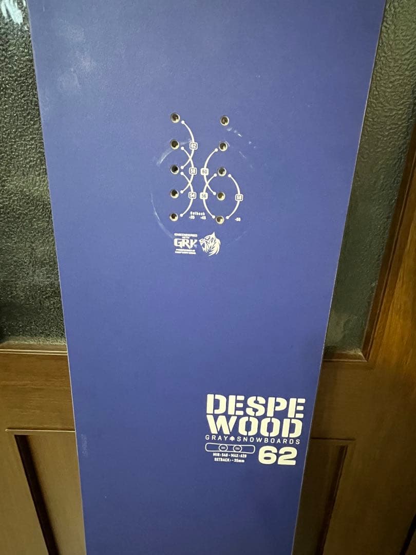 2026GRAY DESPE WOOD デスペウッド 162センチ　デスペラード