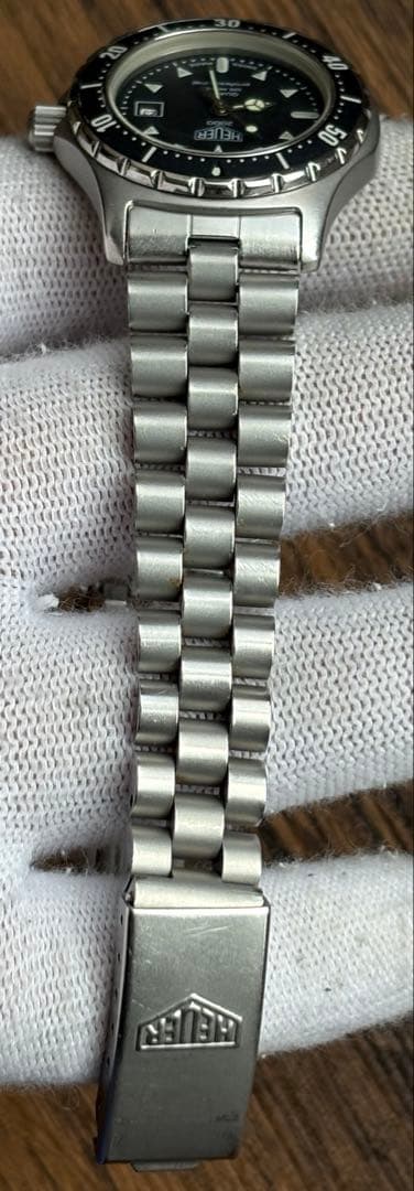 美品 HEUER ホイヤー 973.015 TAG HEUER ブラック