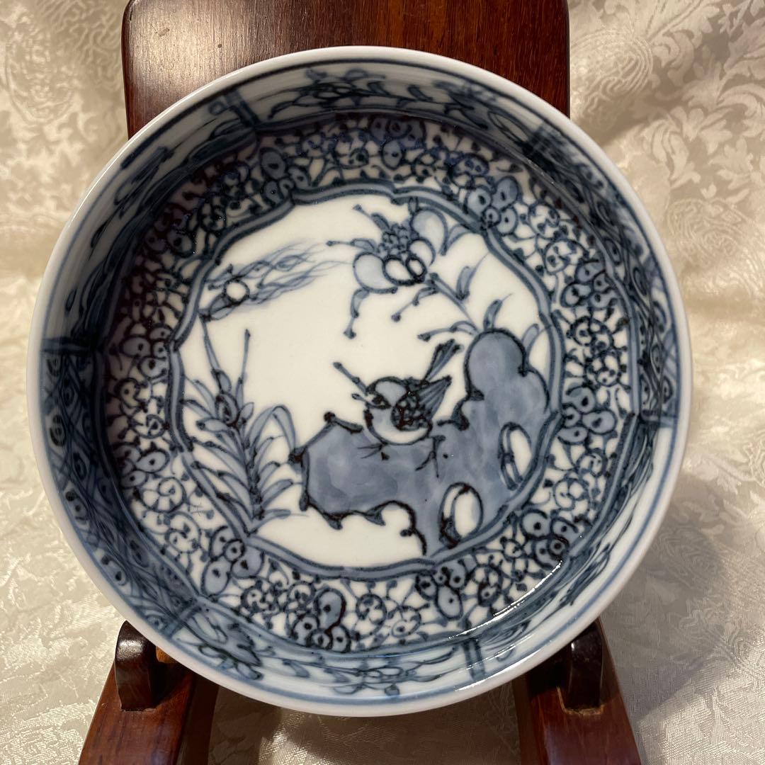 京焼　清水焼【瑞昭窯】皿　五枚組