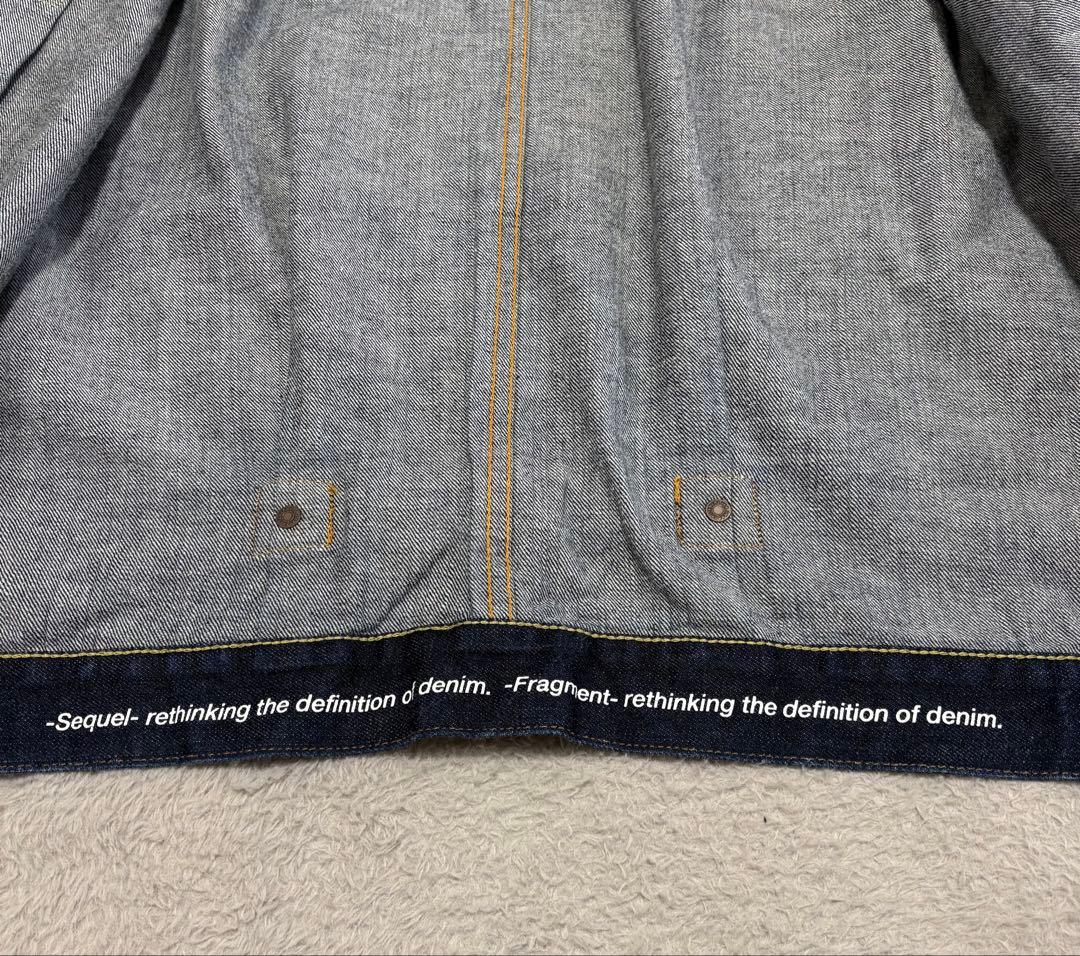 シークエル lSEQUEL 1stタイプデニムジャケット