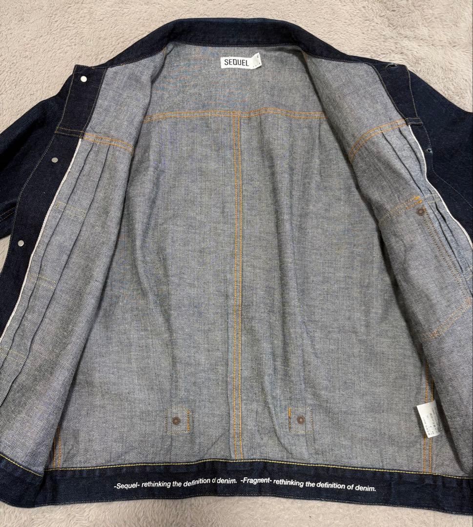 シークエル lSEQUEL 1stタイプデニムジャケット