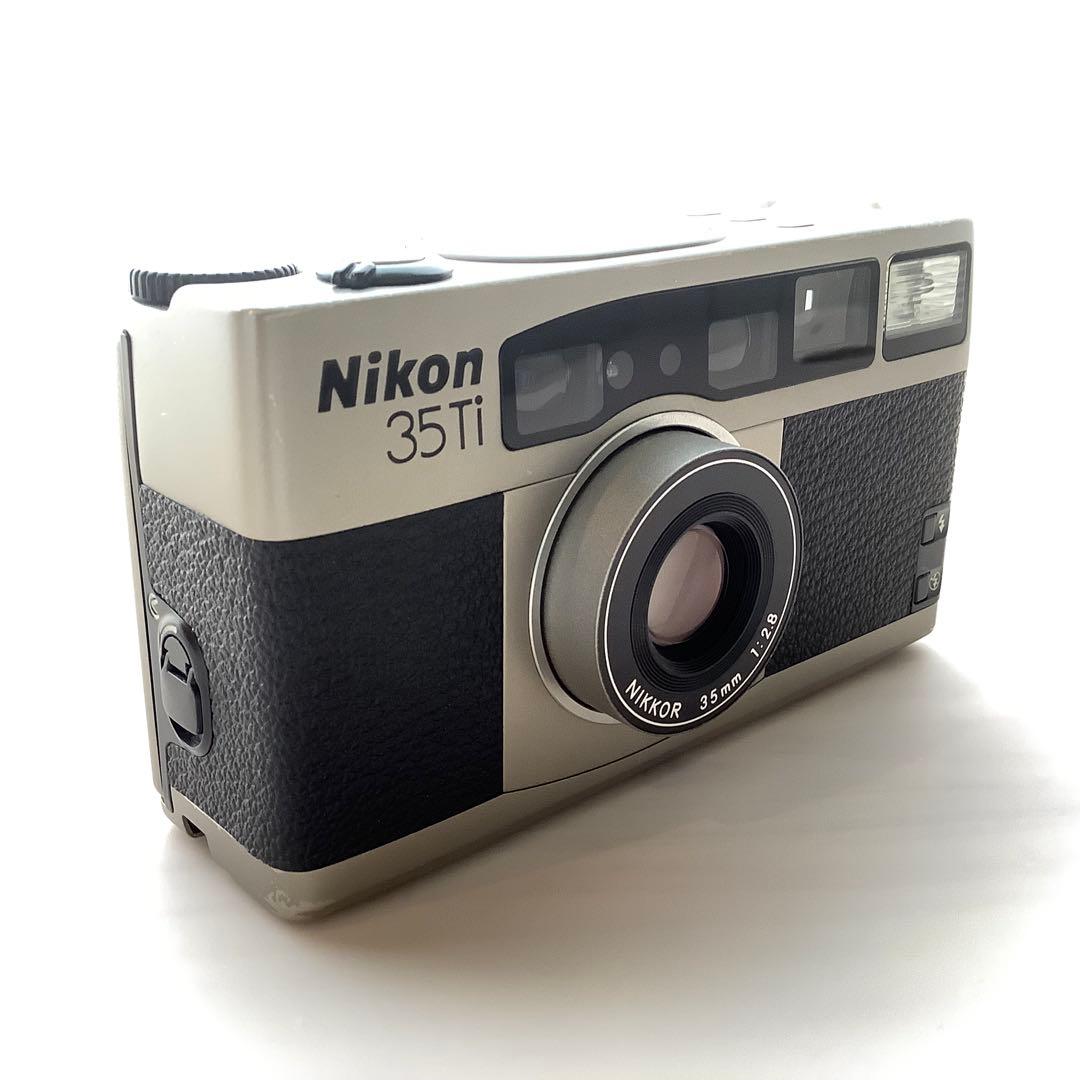 【完動品】Nikon ニコン 35Ti 35㎜コンパクトフィルムカメラ