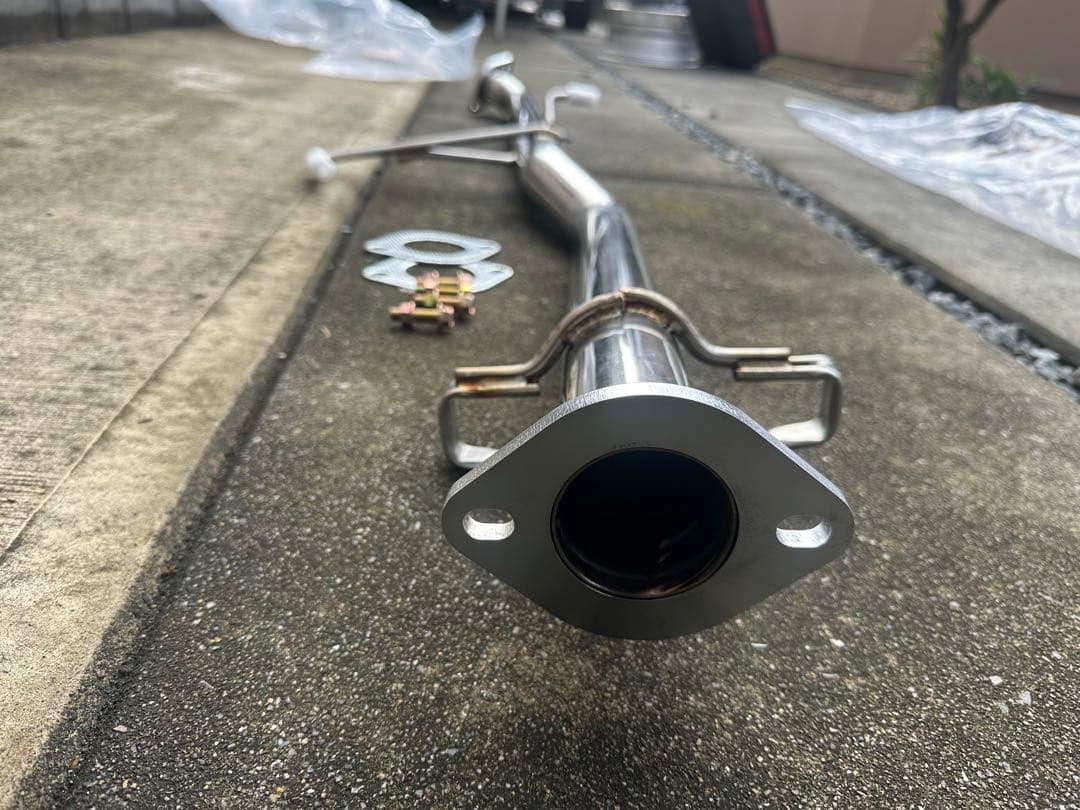 p*u様 13クラウン UZS131 上等菅中間ストレート　オールステンレス　新