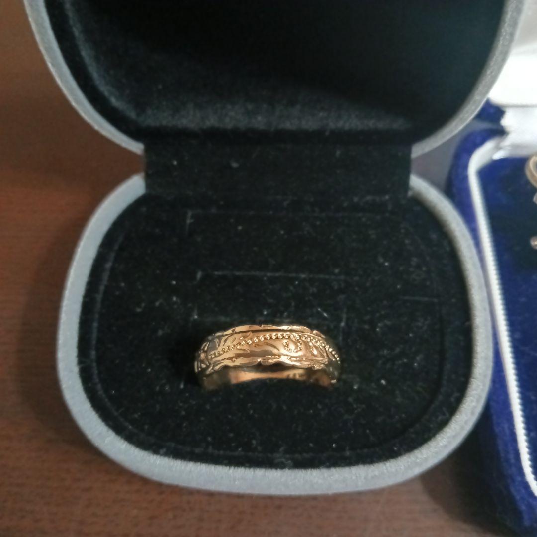 遺品生前整理アクセサリー纏14Kgf シーラーアンデシン14Kリング、ニナリッチ