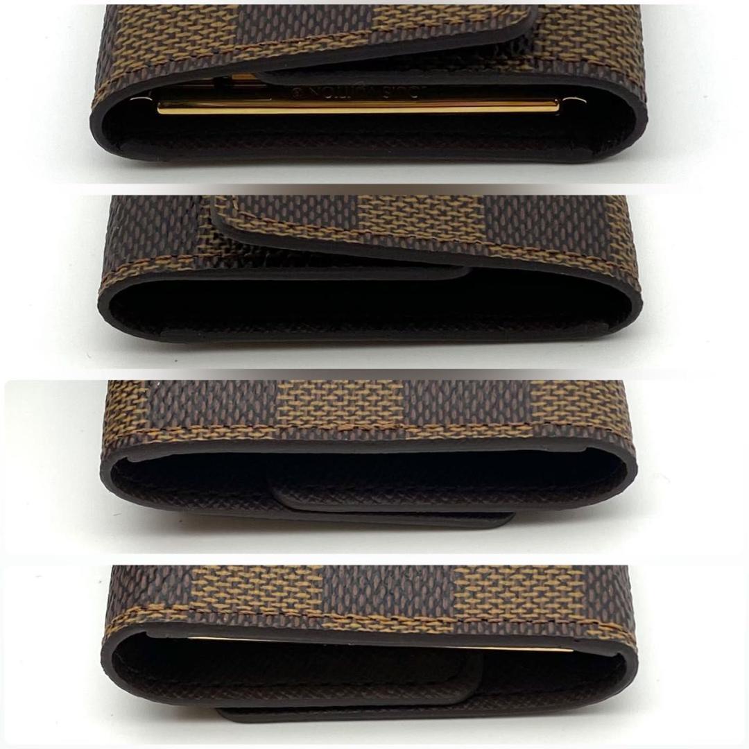 【未使用品】ルイヴィトン ダミエ エベヌ ミュルティクレ 6 6連 キーケース