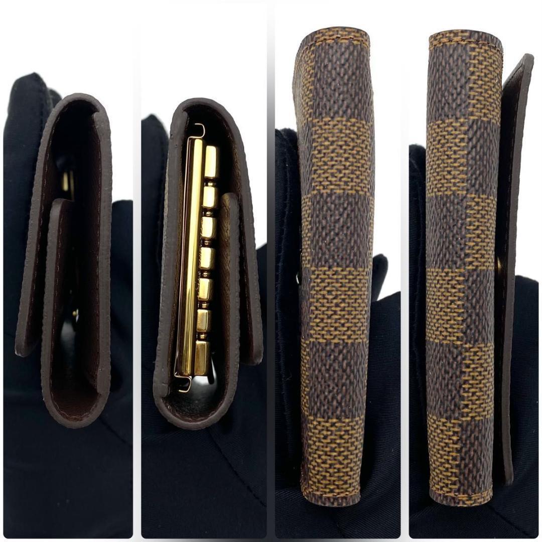 【未使用品】ルイヴィトン ダミエ エベヌ ミュルティクレ 6 6連 キーケース