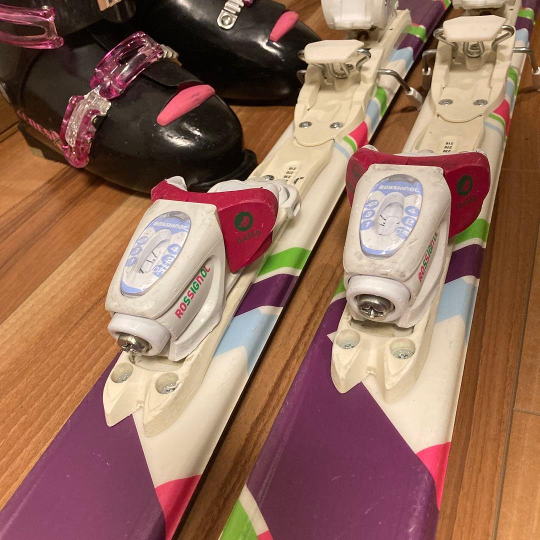 ROSSIGNOL スキーセット130cm