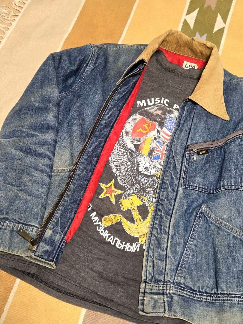 70s’ Lee 191-LB vintage US古着 縦落 デニムジャケット