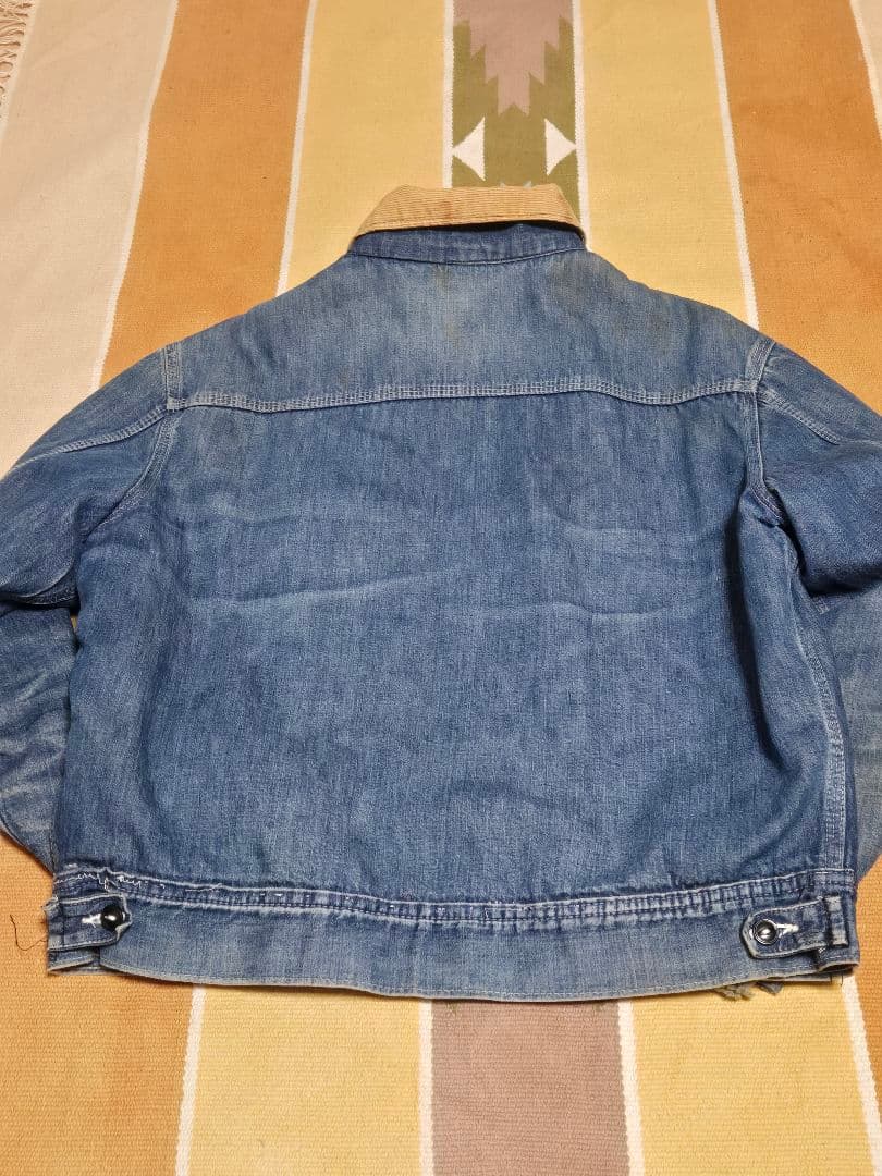 70s’ Lee 191-LB vintage US古着 縦落 デニムジャケット