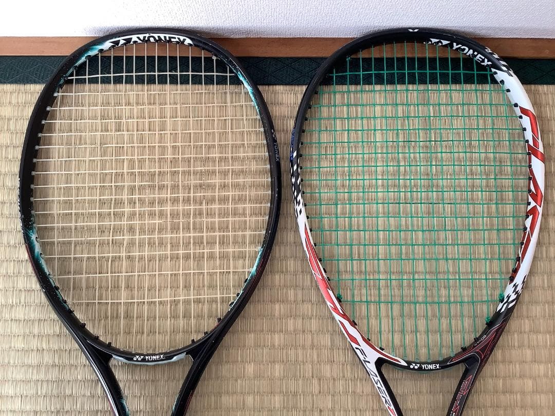 軟式テニス　ヨネックスジオブレイク50VS・Fレーザー７S　ボール12個